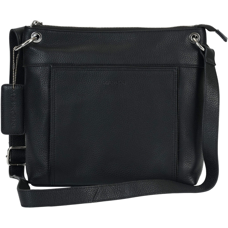 Mancini Pebbled Trish Sac bandoulière avec organiseur
