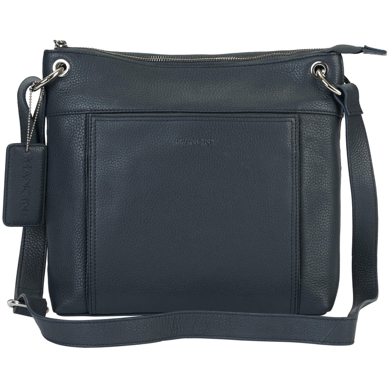 Mancini Pebbled Trish Sac bandoulière avec organiseur