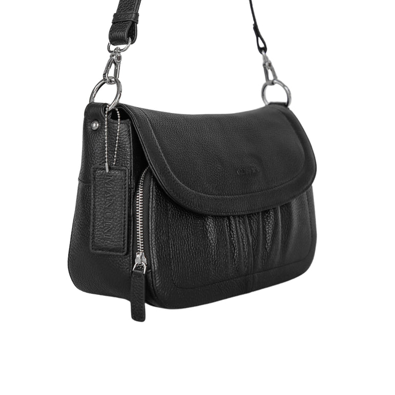 Mancini Charlotte Crossbody Organizer Handbag