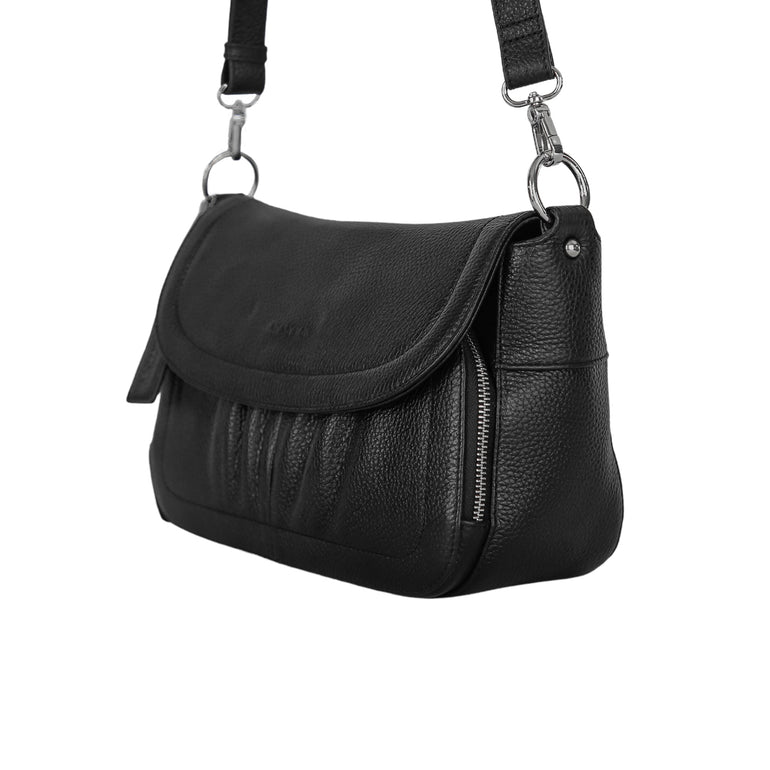 Mancini Charlotte Crossbody Organizer Handbag