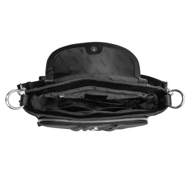 Mancini Charlotte Crossbody Organizer Handbag