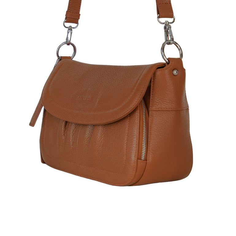 Mancini Charlotte Crossbody Organizer Handbag