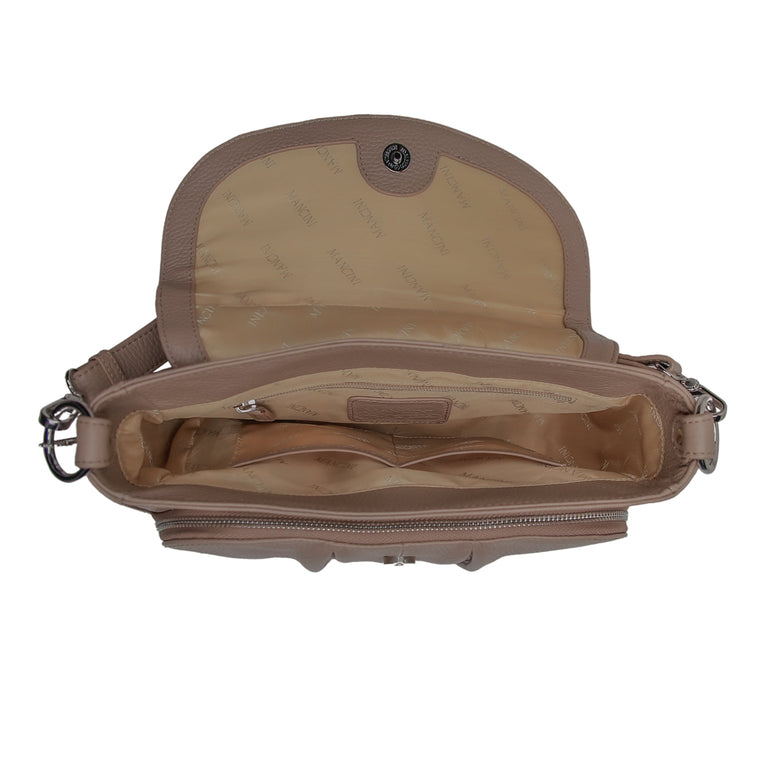 Mancini Charlotte Crossbody Organizer Handbag