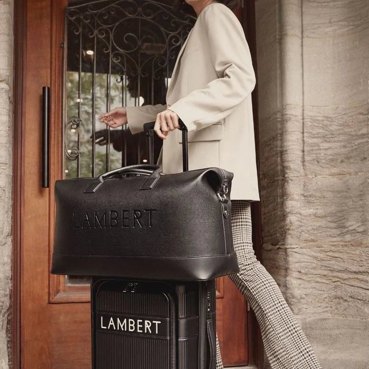 Lambert The June - Affogato Vegan Leather Travel Bag