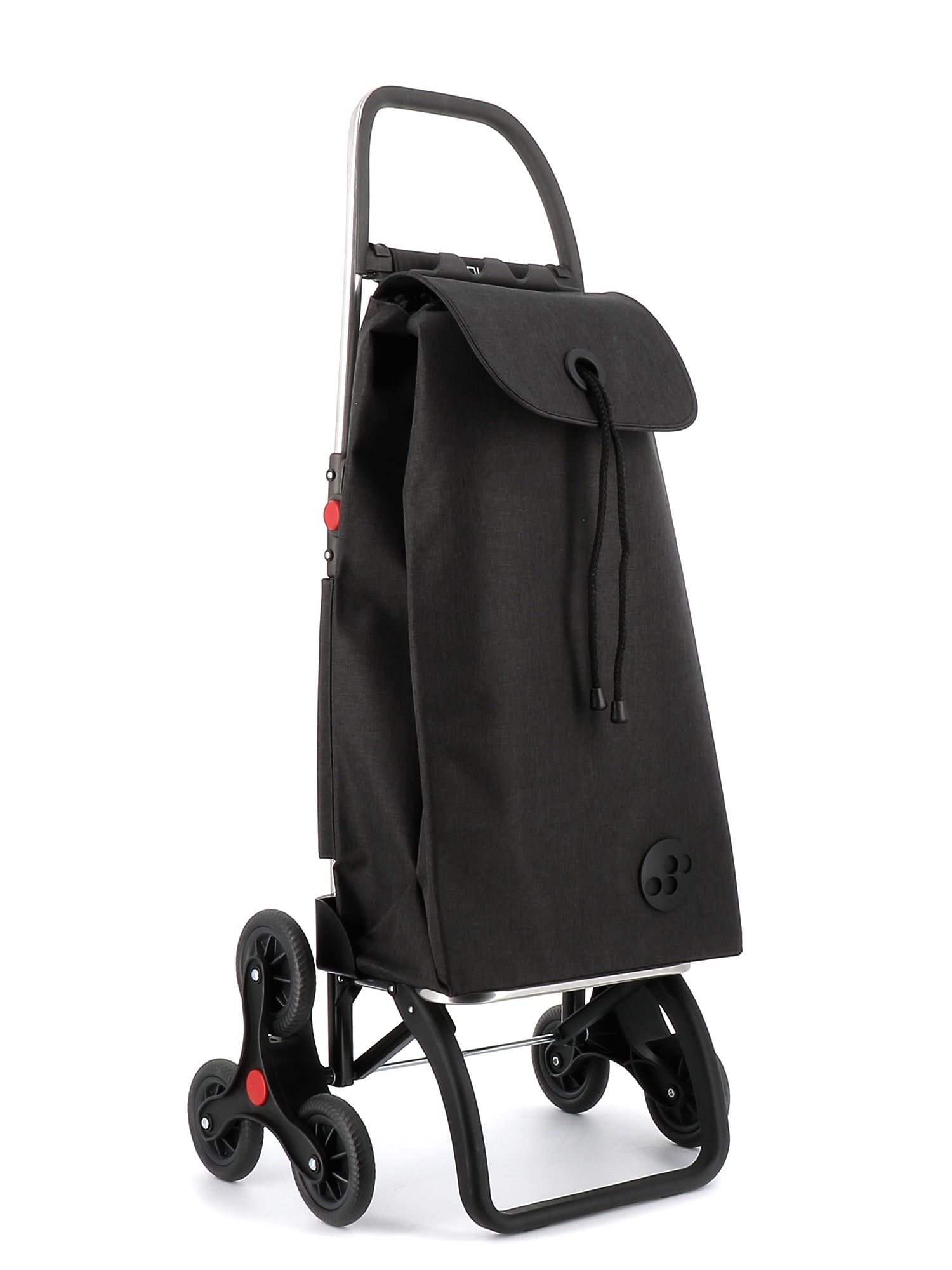 Rolser I-Max Tweed Chariot pliable à 6 roues pour escaliers