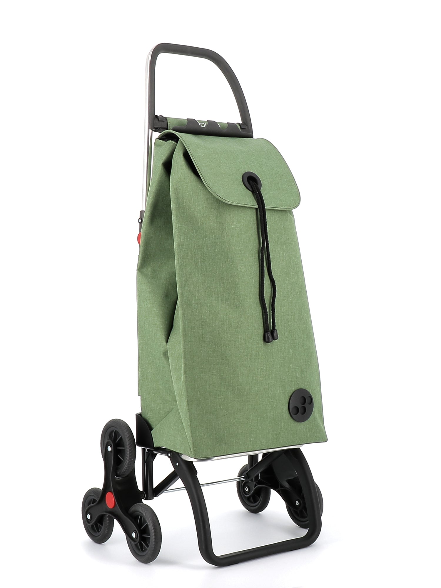 Rolser I-Max Tweed Chariot pliable à 6 roues pour escaliers