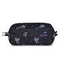 JanSport Large Accessory Pouch - Pastel Petals Black