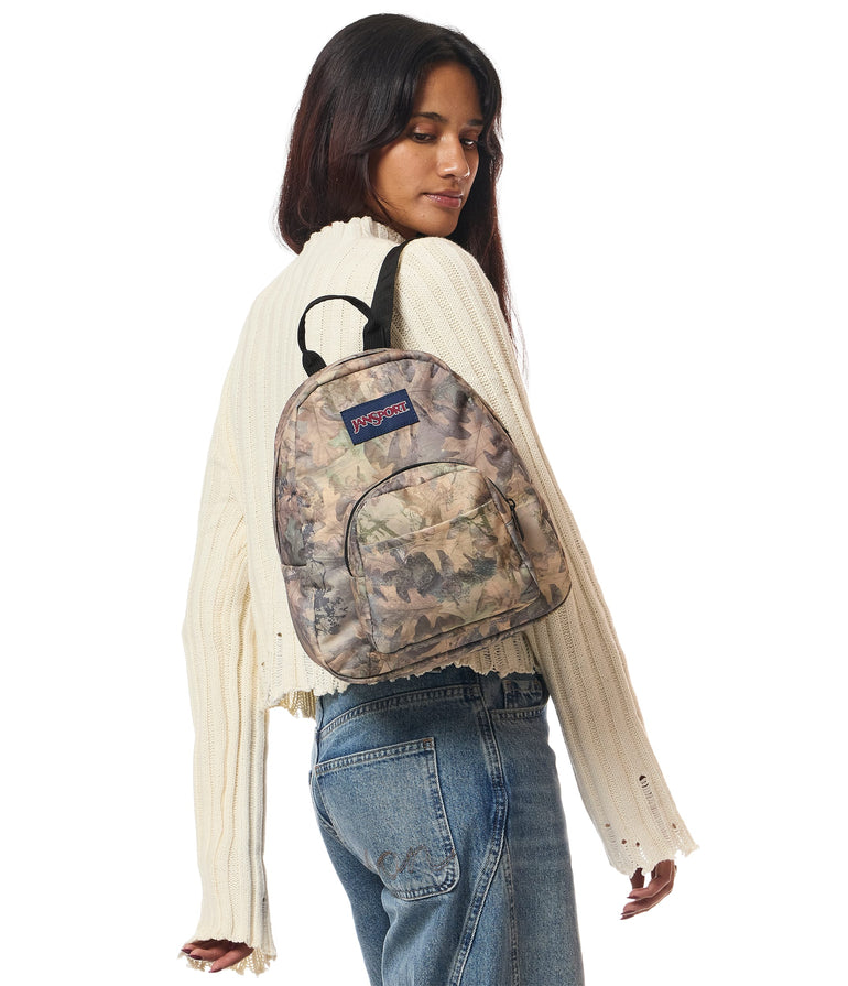 JanSport Half Pint Mini Backpack - Bogcore Camo