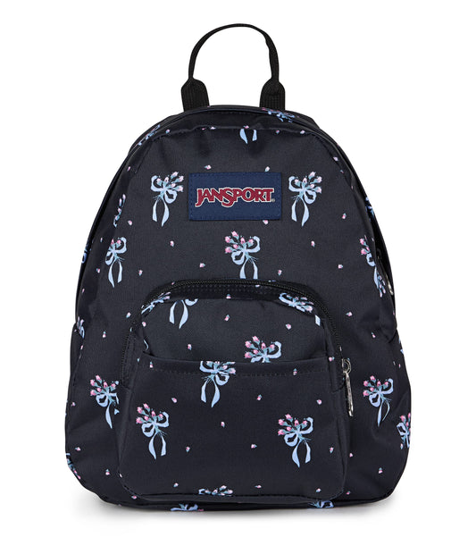 JanSport Half Pint Mini Backpack - Pastel Petals Black