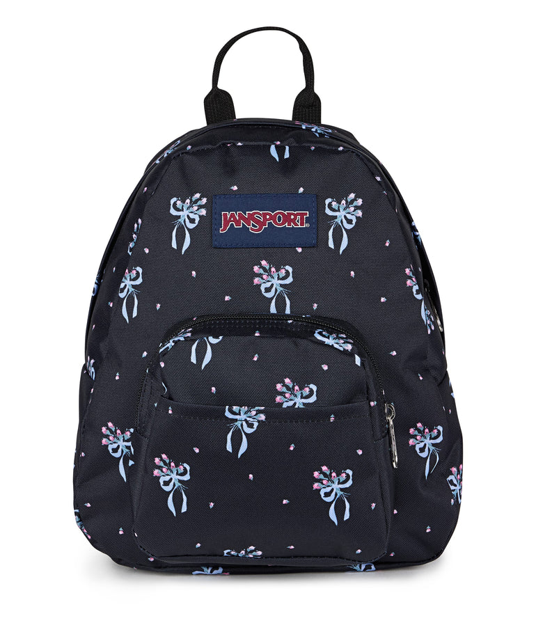 JanSport Half Pint Mini Backpack - Pastel Petals Black