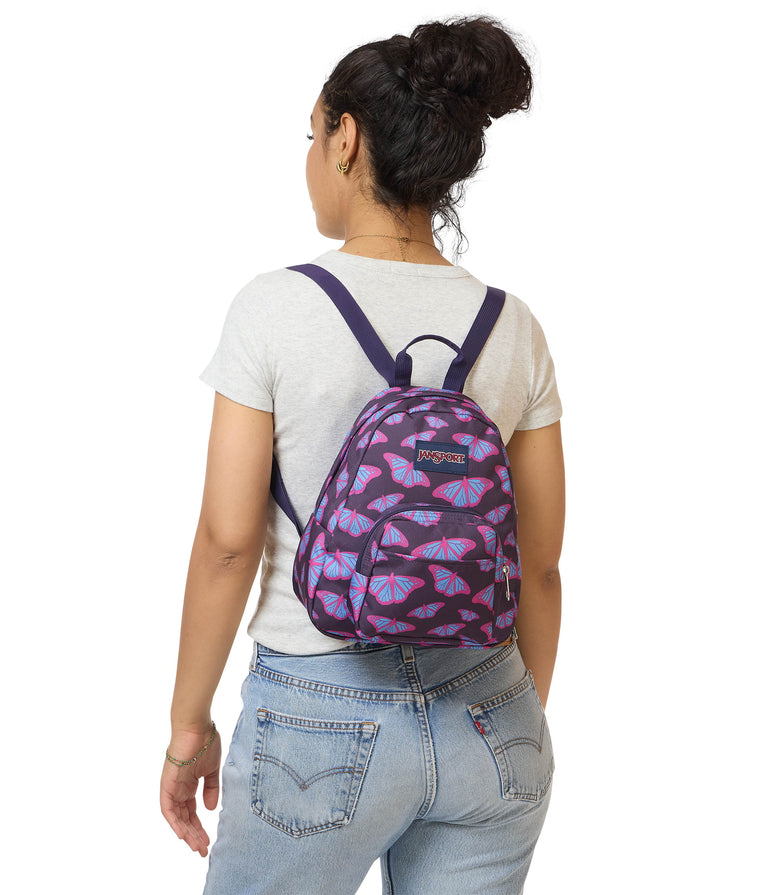 JanSport Half Pint Mini Backpack - Flutter By Purple