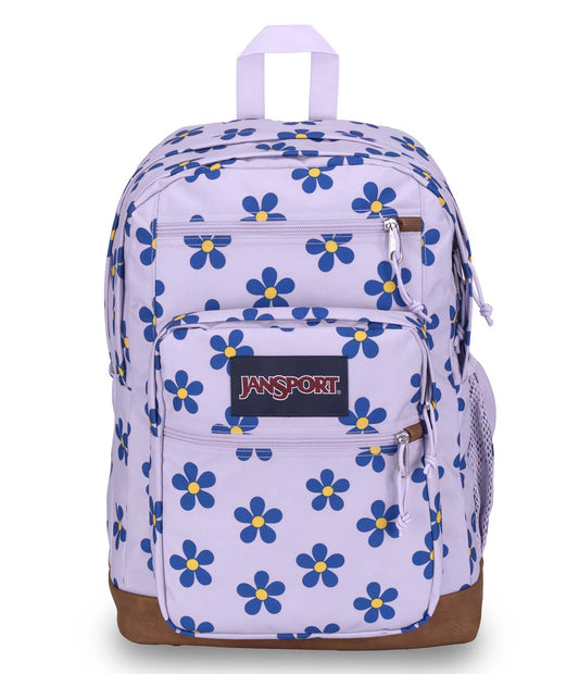 JanSport Cool Student Backpack - Precious Petals Pastel Lilac