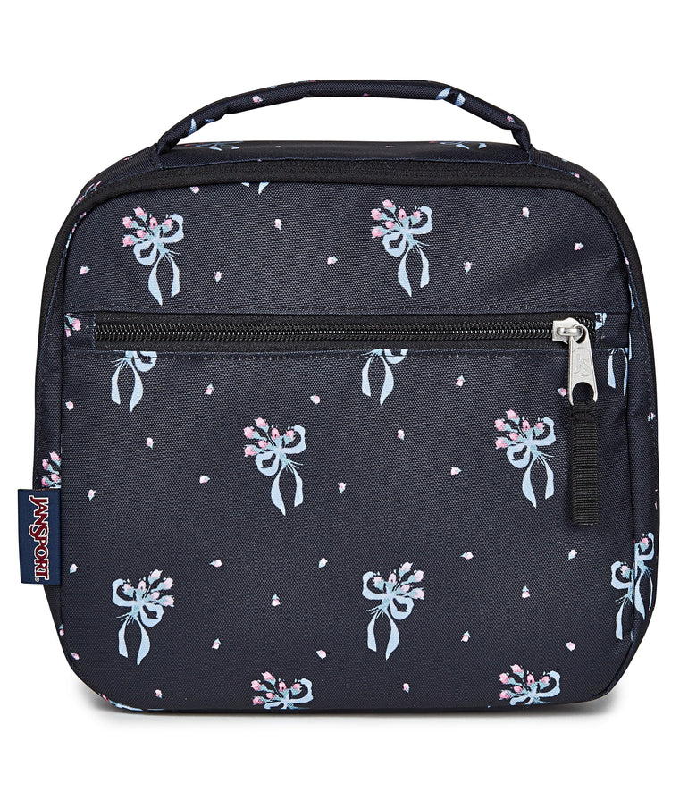 JanSport Lunch Break - Pastel Petals Black