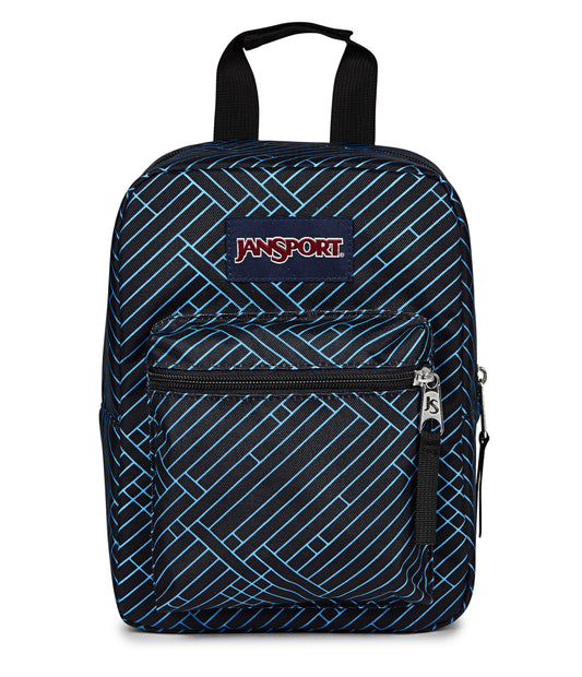 JanSport Big Break Lunch Bag - Team Stripes Black