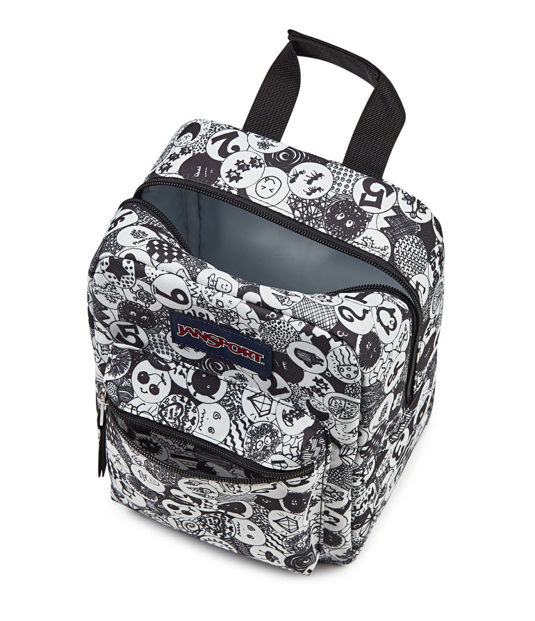 JanSport Big Break Lunch Bag - Doodle Dots