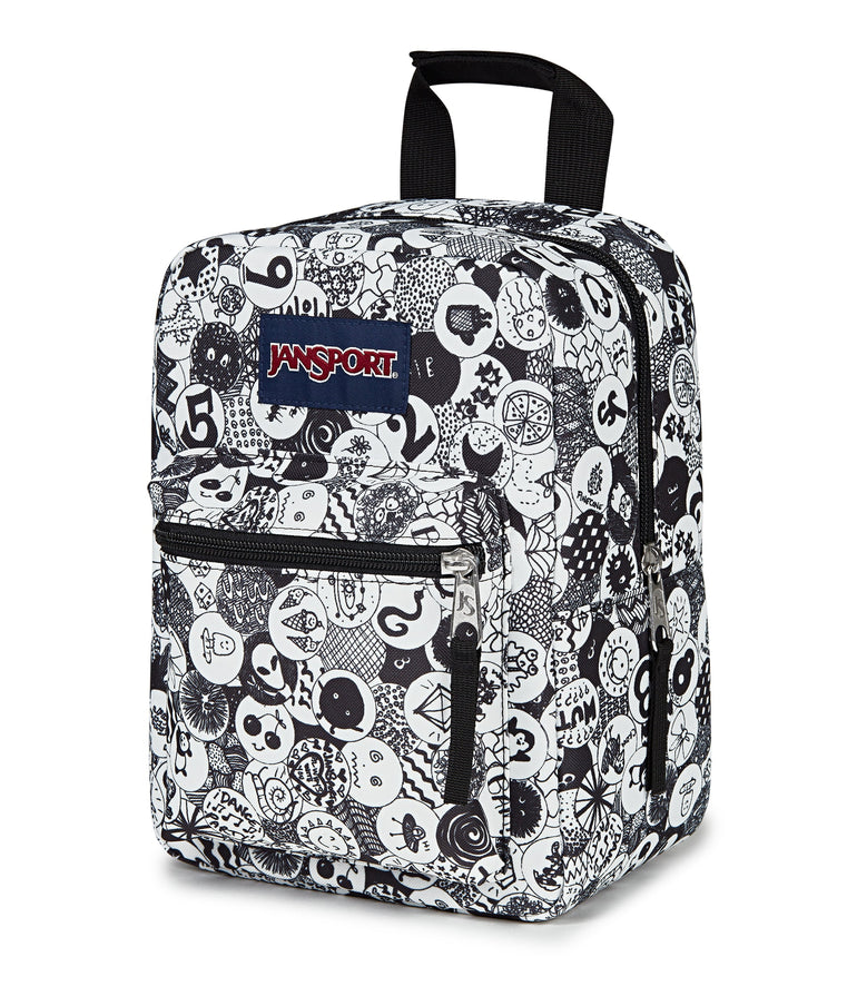 JanSport Big Break Lunch Bag - Doodle Dots