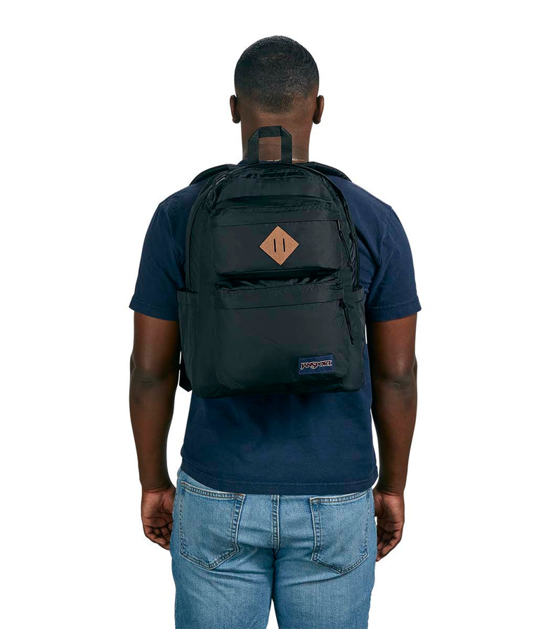 JanSport Double Break Backpack - Black