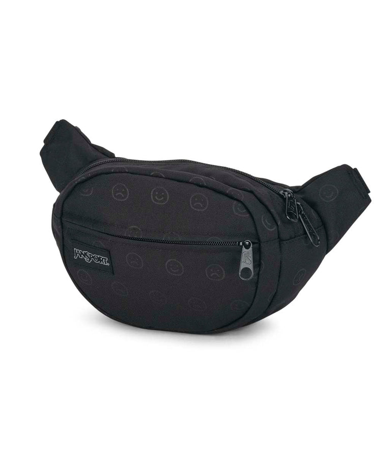 JanSport Fifth Ave FX Fanny Pack - Happy And Sad Black