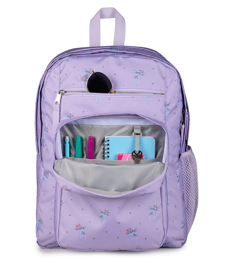 JanSport Big Student Backpack - Pastel Petals Lilac