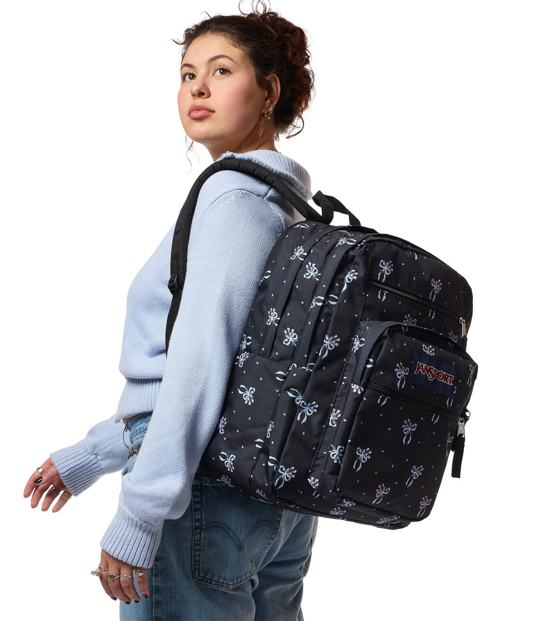 JanSport Big Student Backpack - Pastel Petals Black