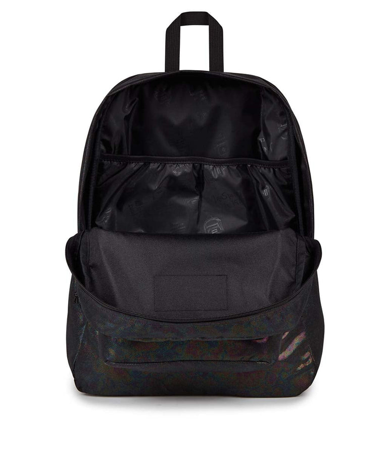 JanSport SuperBreak Plus FX Backpack - Oil Slick Black