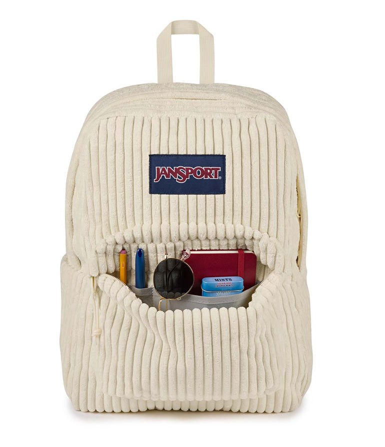 JanSport SuperBreak Plus FX Backpack - Surreal Corduroy Coconut