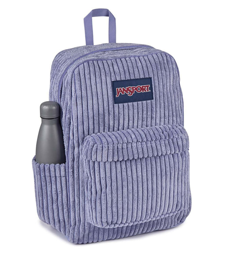 JanSport SuperBreak Plus FX Backpack - Surreal Corduroy Lavender Ash