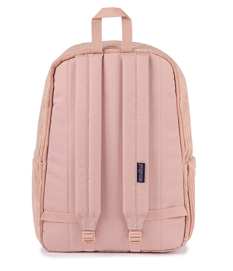 JanSport SuperBreak Plus FX Backpack - Surreal Corduroy Misty Rose