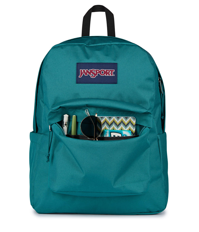 JanSport SuperBreak Plus Backpack - Emerald Pool