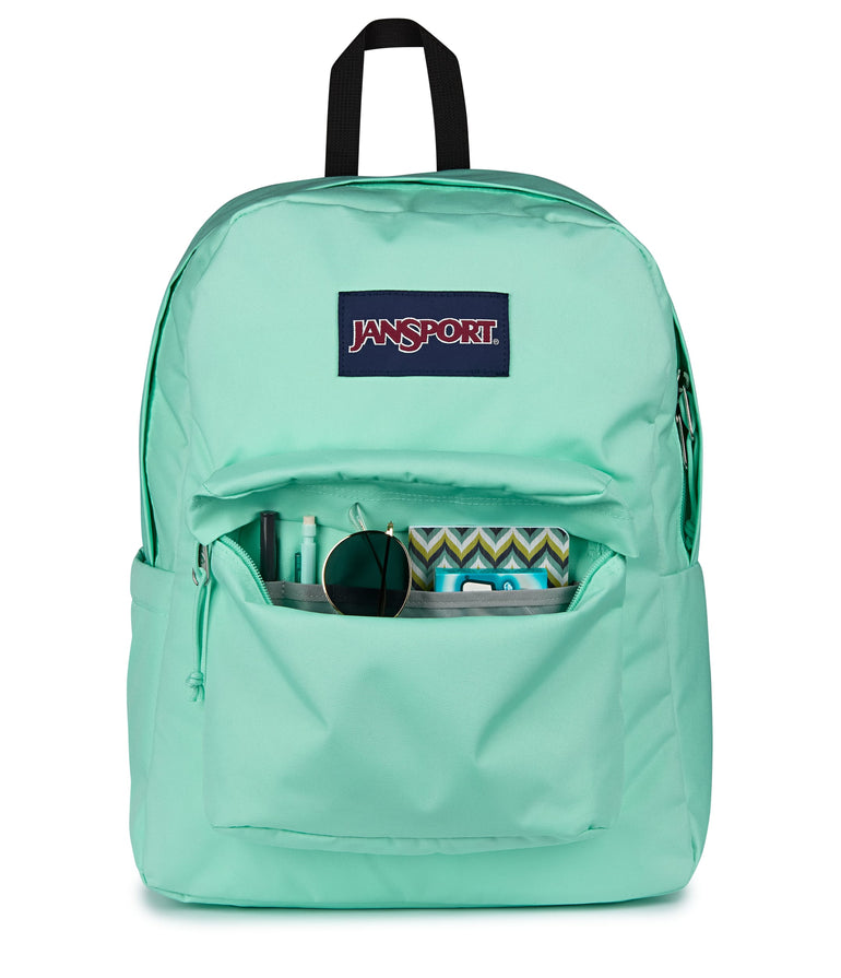JanSport SuperBreak Plus Backpack - Magic Mint