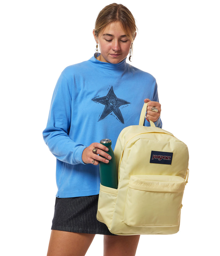 JanSport SuperBreak Plus Backpack - Lemon Ice