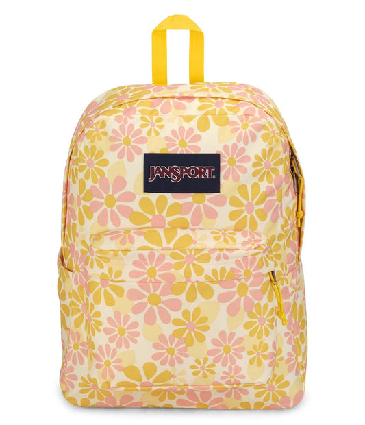 JanSport SuperBreak Plus Backpack - Skip Daisy Yellow