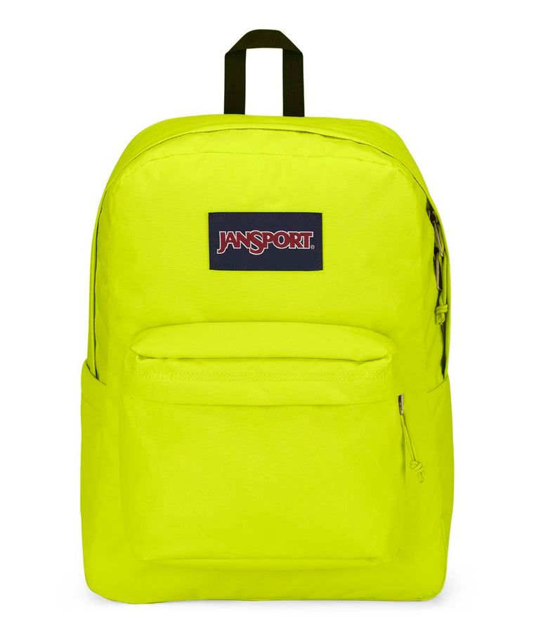 JanSport SuperBreak Plus Backpack - Cyber Lime