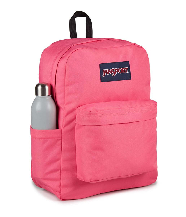 JanSport SuperBreak Plus Backpack - Posh Pink