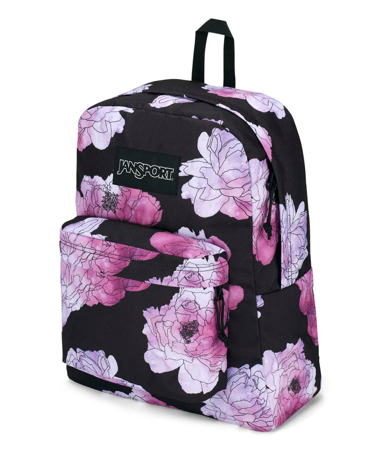 JanSport SuperBreak Plus Backpack - Floral Outlines