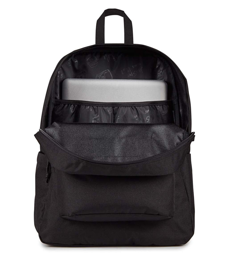 JanSport SuperBreak Plus Backpack - Monochrome Black