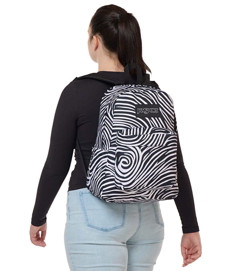 JanSport SuperBreak Plus Backpack - Surreal Swirlies