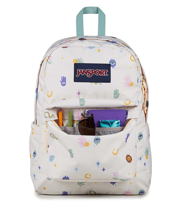 JanSport SuperBreak Plus Backpack - Surreal Mirage Coconut