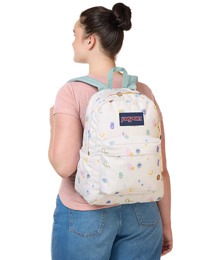 JanSport SuperBreak Plus Backpack - Surreal Mirage Coconut