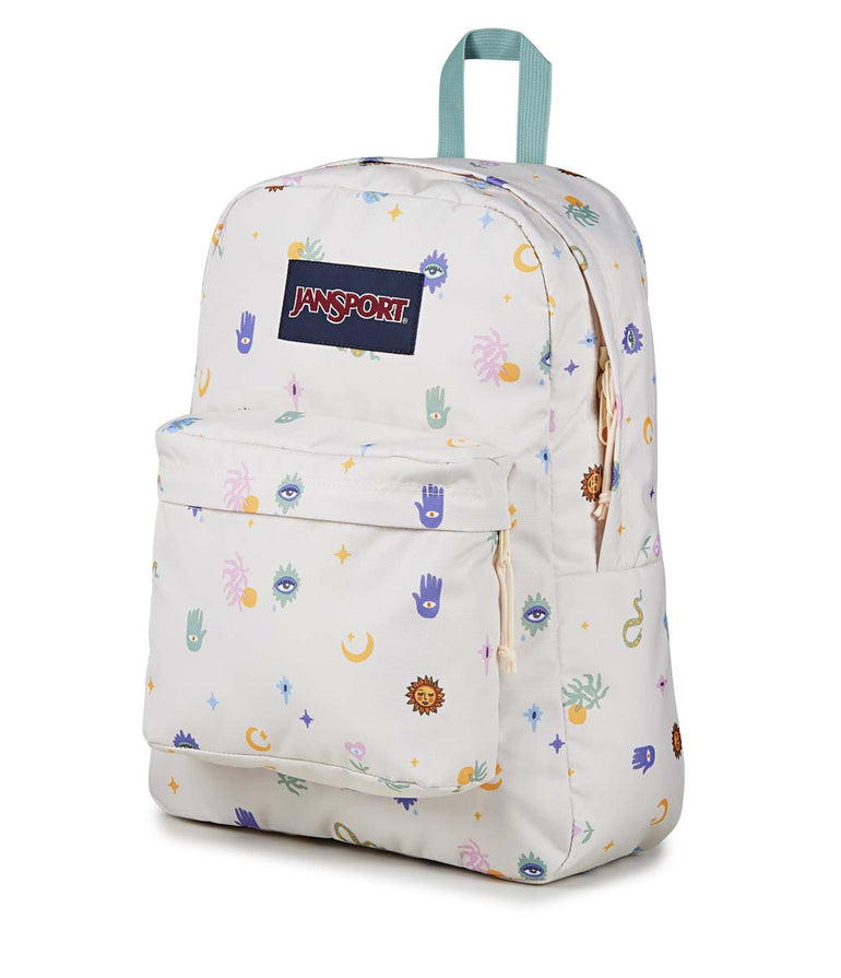 JanSport SuperBreak Plus Backpack - Surreal Mirage Coconut