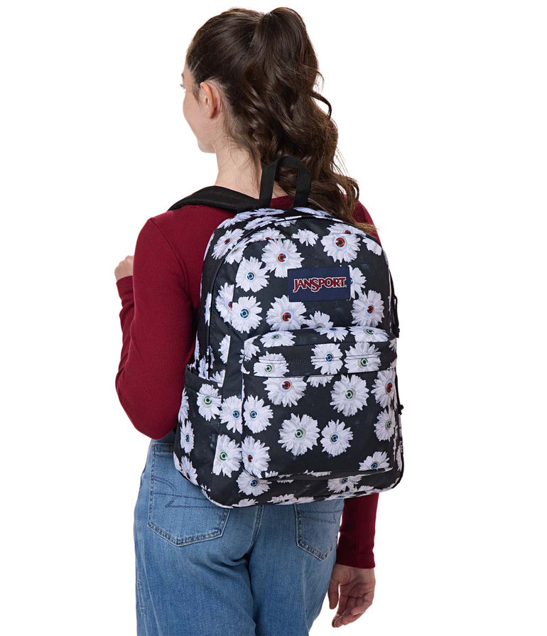 JanSport SuperBreak Plus Backpack - Eyeball Blossom