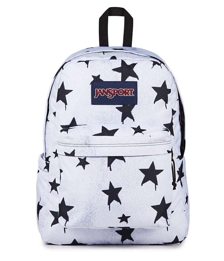 JanSport SuperBreak Plus Backpack - Sprayed Stars Black