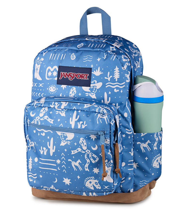 JanSport Right Pack Backpack - Yeehaw and Horses Elemental Blue