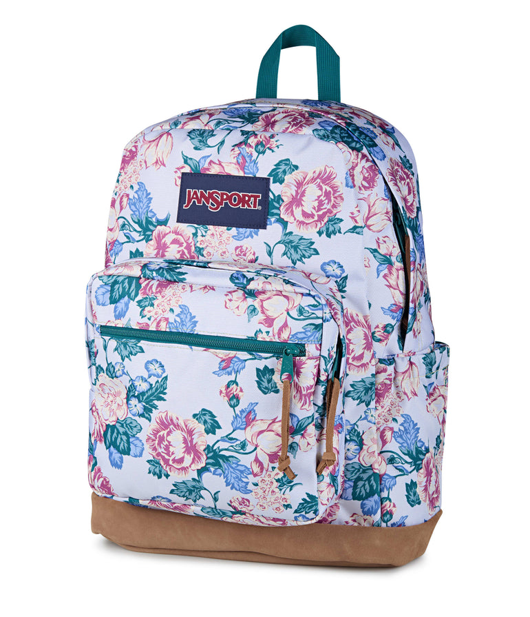 JanSport Right Pack Backpack - Rustic Roses Moon Flower