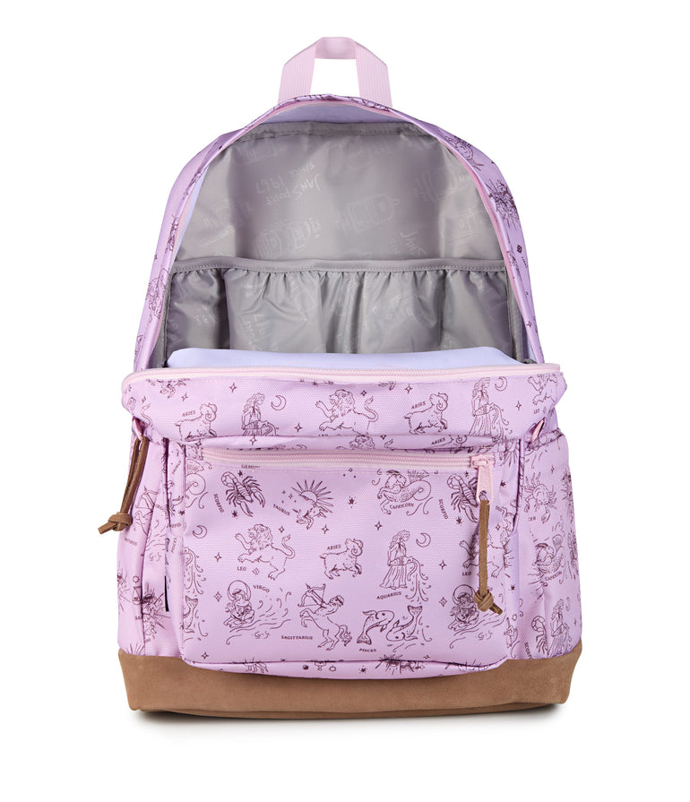 JanSport Right Pack Backpack - Horoscope Horizons Pink Ice