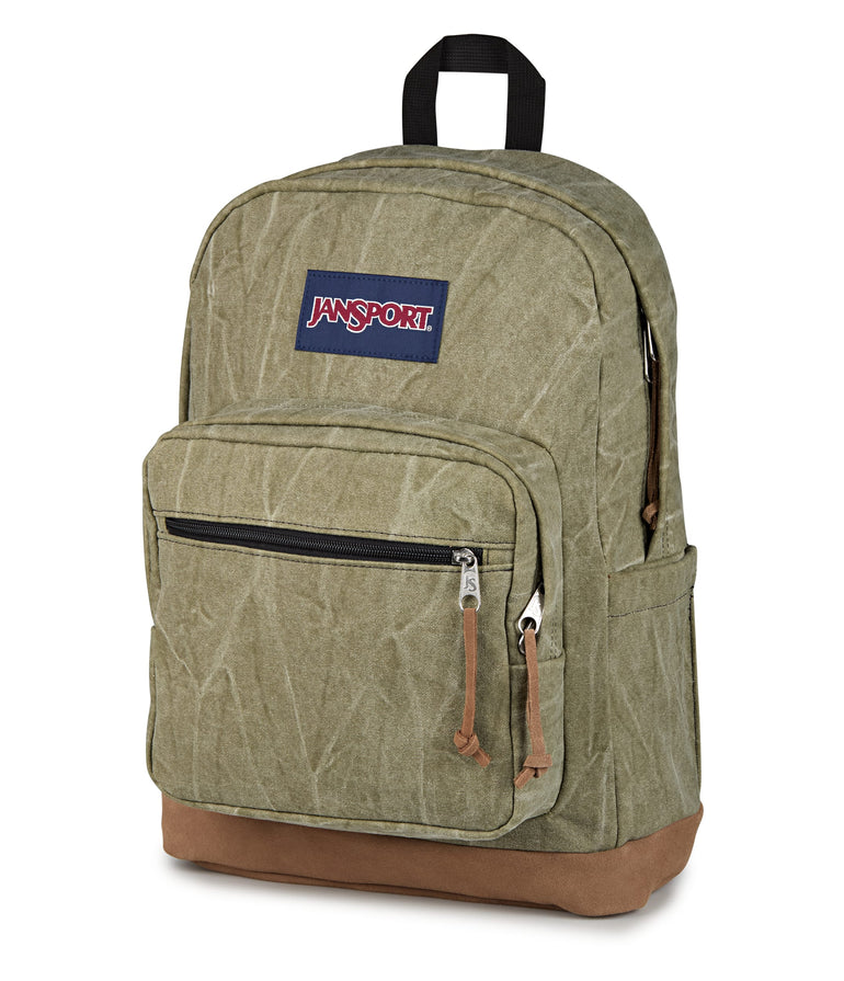 JanSport Right Pack Expressions - Aged Canvas Green