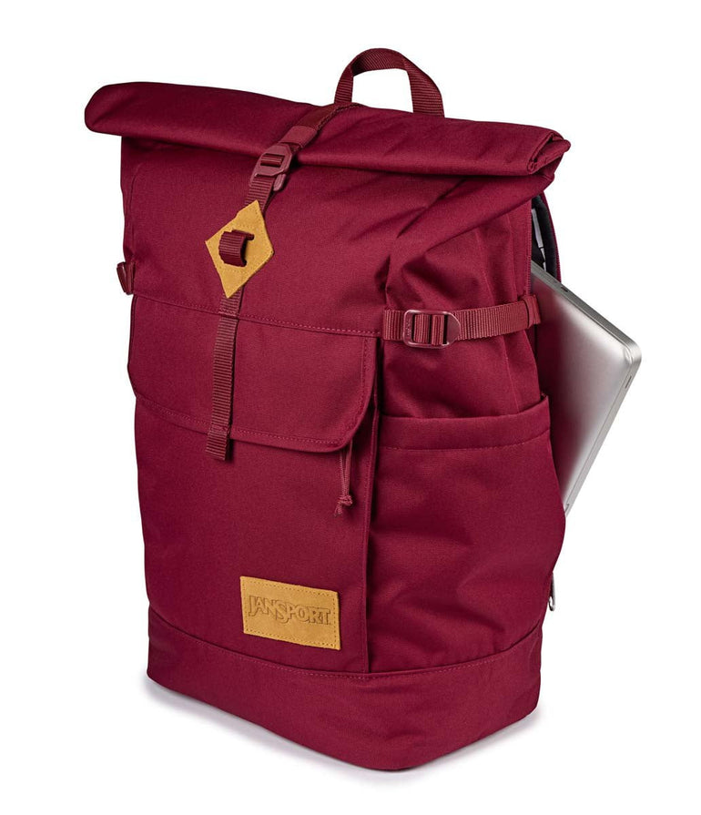 JanSport Hatchet Rolltop - Russet Red