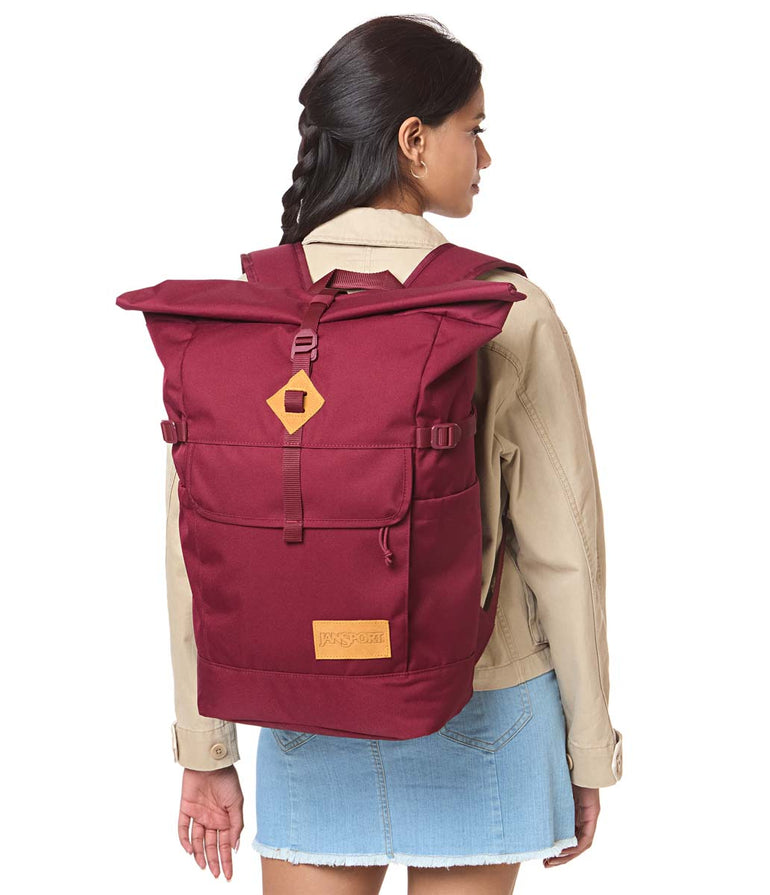 JanSport Hatchet Rolltop - Russet Red