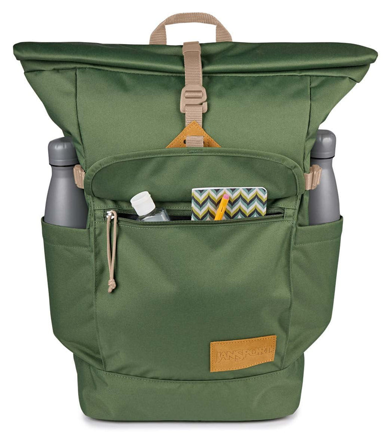 JanSport Hatchet Rolltop - Cargo Green