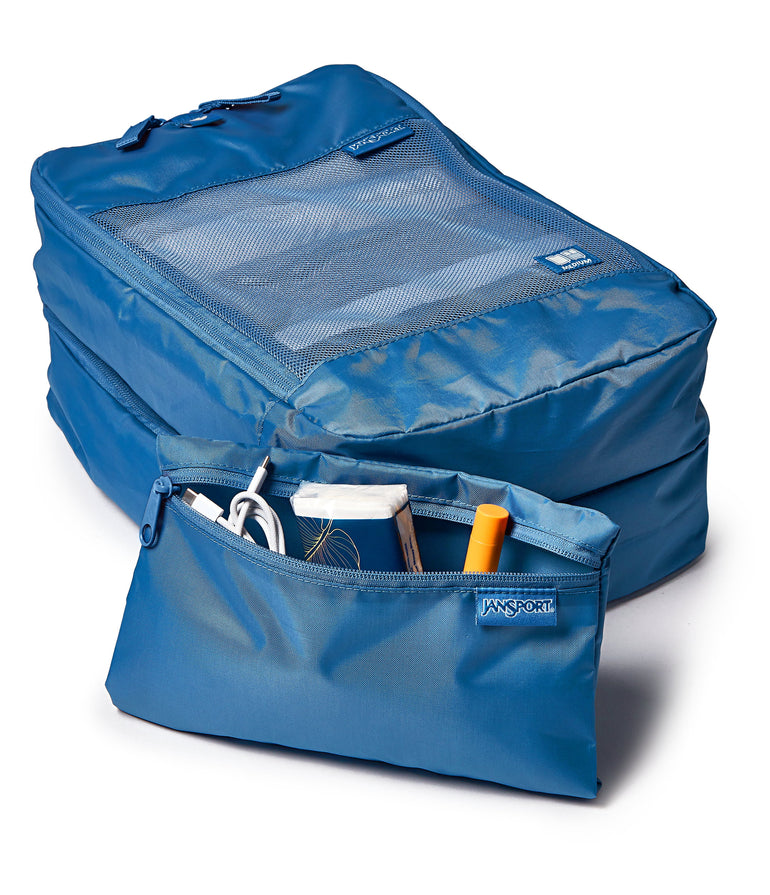 JanSport Good Latitude Packing Cubes - Elemental Blue